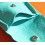 TIFFANY & Co TURQUOISE LUXURY SUEDE ENVELOPE SNAP JEWELRY POUCH BAG 2.5" x 2.5"