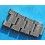 Rolex 1 Part Submariner Band 93250 20mm Solid End Link 16610 LV, 16610 oyster bands