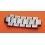 TAG HEUER BRACELET MONTRES REF BA0700 KIRIUM PARTIE MAILLONS ACIER CL11, CL21, CL51, WL10, WL11, WL51