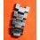ROLEX YACHTMASTER 16622 BRACELET USED PARTS LINKS ROLEX 78760 SOLID LINK SEL OYSTER POLISHED ssteel 20mm