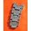 ROLEX YACHTMASTER 16622 BRACELET USED PARTS LINKS ROLEX 78760 SOLID LINK SEL OYSTER POLISHED ssteel 20mm