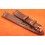 Vintage genuine wild leather 20mm brown chocolate watch strap band handmade bracelet Rolex 5508, 6536, 6538, 6542, 5512 PCG
