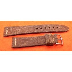 Vintage genuine wild leather 20mm brown chocolate watch strap band handmade bracelet Rolex 5508, 6536, 6538, 6542, 5512 PCG