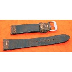 Vintage genuine wild leather 20mm brown chocolate watch strap band handmade bracelet Rolex 5508, 6536, 6538, 6542, 5512 PCG