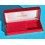 Vintage Omega 50's Oblong box Swiss Red Leather & velvet Original Bracelet Watch Necklace