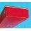 Vintage Omega 50's Oblong box Swiss Red Leather & velvet Original Bracelet Watch Necklace