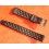 VINTAGE TROPIC WATCH STRAP BAND BLACK HOLES BRACELET RACING 15mm