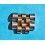 Rolex 15.5mm Double Solid Gold 18K/SS MENS JUBILEE 20mm BRACELET 62523H 18 TUTONE LINK WATCHBAND PART