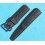 VINTAGE GENUINE TROPIC WATCH STRAP BAND BLACK HOLES BRACELET RACING 19mm REF 22510