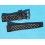 VINTAGE GENUINE TROPIC WATCH STRAP BAND BLACK HOLES BRACELET RACING 19mm REF 22510
