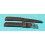 VINTAGE GENUINE TROPIC WATCH STRAP BAND BLACK HOLES BRACELET RACING 19mm REF 22510