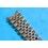 1972 Authentic 19mm Mens Rolex Stainless Steel Jubilee Bracelet Vintage Oval Links