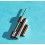 MAILLON ACIER BREITLING "CARTOUCHES" ROULEAUX 21mm FINITION SATINEE POUR BRACELETS MONTRES 20mm
