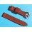 PREMIUM DARK BROWN LEATHER 20mm white stitch Strap, PreV watch leather strap band suit Panerai, Rolex