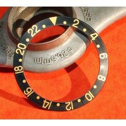 ROLEX VINTAGE INSERT GRADUE MONTRES GMT MASTER 1675/3, 16753, 1675/8, 16758, 1675 or & acier