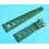 Vintage Genuine Collectible Swiss 22mm Green Tropic strap dive band big holes New Old Stock Ref 23322