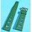 Vintage Genuine Collectible Swiss 22mm Green Tropic strap dive band big holes New Old Stock Ref 23322