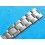 BRACELET ACIER 7205 RIVETS 1967 MONTRES ROLEX DAYTONA 19mm  6263, 6241, 6240, 6262, 6239, Airking