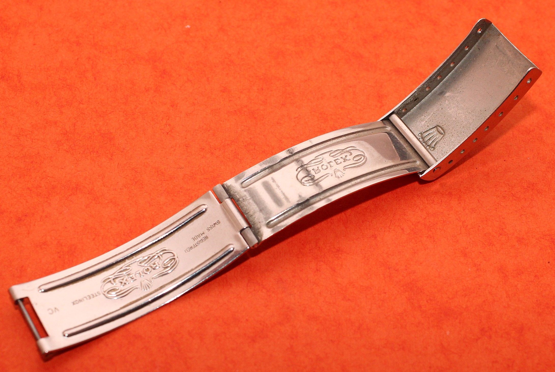 Vintage 1978 Rolex 78350 VC code Mid Sized 17/19mm Oyster Watch Band ...