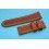 Original PANERAI manufactured OFFICINE LEATHER STRAP TOBBACO COLOR 24mm STRAP WATCHES RADIOMIR, LUMINOR, MARINA