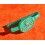 Rolex Vintage Goodie accroche, présentoir bracelet vert plastique signé ROLEX