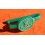 Rolex Vintage Goodie accroche, présentoir bracelet vert plastique signé ROLEX