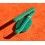 Rolex Vintage Goodie accroche, présentoir bracelet vert plastique signé ROLEX