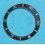 ROLEX INSERT GRADUE DE MONTRES VINTAGES ROLEX SEA-DWELLER 16600, TRIPLE SIX 16660, LUMINOVA