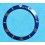 Rolex Mint Submariner Date 18k Gold & 16613, 16803, 16808, 16618 Luminous Watch Bezel Blue Insert Graduated