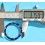 ROLEX RARE INSERT GRADUE LUNETTE BLEU MONTRE SUBMARINER DATE 16613, 16618, 16803, 16808 PERLE LUMINOVA