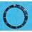 ROLEX INSERT LUNETTE NOIRE MONTRES SUBMARINER DATE OR & ACIER 16613, 16618, 16803, 16808 PERLE TRITIUM