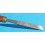 ANCIEN MANCHE TYPE LIME US BROCK CAST STEEL BROS, GRAVEUR OUTIL ACCESSOIRE HORLOGER ACIER 