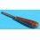 ANCIEN MANCHE TYPE LIME US BROCK CAST STEEL BROS, GRAVEUR OUTIL ACCESSOIRE HORLOGER ACIER 