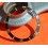 ROLEX INSERT LUNETTE NOIRE BITONS MONTRES SUBMARINER DATE OR & ACIER 1680, 1680-8, Ref 315-1680-1