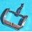 Authentic IWC SSteel Brushed 23mm TANG & BUCKLE pin Clasp spare watch Mark XV, Mark XVI OEM