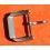 Authentic IWC Titanium 18/23mm TANG & BUCKLE pin Clasp spare watch Mark XV, Mark XVI OEM