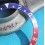 ROLEX FADED INSERT GRADUE 24H B BICOLORE PEPSI ROUGE / BLEU DE MONTRES VINTAGES GMT MASTER 1675, 16750, 16758, 16753