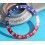 ROLEX FADED INSERT GRADUE 24H B BICOLORE PEPSI ROUGE / BLEU DE MONTRES VINTAGES GMT MASTER 1675, 16750, 16758, 16753