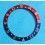 ROLEX FADED INSERT GRADUE 24H B BICOLORE PEPSI ROUGE / BLEU DE MONTRES VINTAGES GMT MASTER 1675, 16750, 16758, 16753