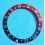 ROLEX FADED INSERT GRADUE 24H B BICOLORE PEPSI ROUGE / BLEU DE MONTRES VINTAGES GMT MASTER 1675, 16750, 16758, 16753