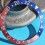 ROLEX FADED INSERT GRADUE 24H B BICOLORE PEPSI ROSE / BLEU DE MONTRES VINTAGES GMT MASTER 1675, 16750, 16758, 16753