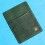 PORTE CARTES DOCUMENTS MONTRES ROLEX VERT FONCE EN CUIR