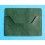 PORTE CARTES DOCUMENTS MONTRES ROLEX VERT FONCE EN CUIR