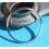 RARE LUNETTE BOMBEE ACIER MONTRES ROLEX OYSTER PERPETUAL DATE SERIE 1500, 1501, 1503, 1505,1550,115200,15210 Ø33mm