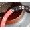 Rolex GMT Master watch Faded Serifs & Fat Font Coke Black & Pink Red color S/S 16700, 16710, 16760 Bezel 24H Insert Part