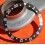 Rolex GMT Master All Black Serifs & Fat Font watch Black color S/S 16700, 16710, 16760 Bezel 24H Insert Part