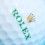 ROLEX TITLEIST 1 Collectible Golf Ball Bola Palline Golfbälle PALLA ゴルフボール 高尔夫球