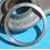 Rolex Rare Vintage Gmt Master 1675, 16753, 16750 Watch Crystal Retaining Ring Hesalit glass, cyclop