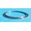 Rolex Rare Vintage Gmt Master 1675, 16753, 16750 Watch Crystal Retaining Ring Hesalit glass, cyclop
