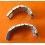 7836 x 2 PARTIES VINTAGE BRACELET ROLEX maillons plié 20mm